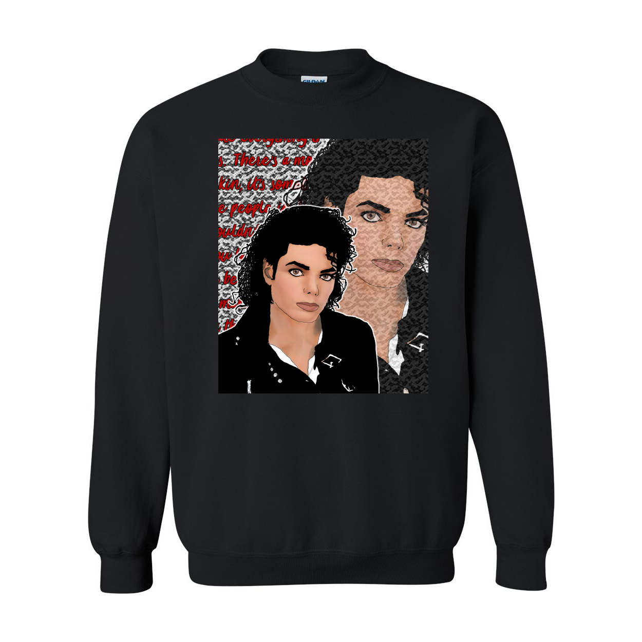 Kimante Michael Jackson Crewneck Sweatshirt - Kimante Discounted Fashionionable clothing 