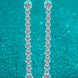 Adored 1.18 Carat Moissanite Long Earrings