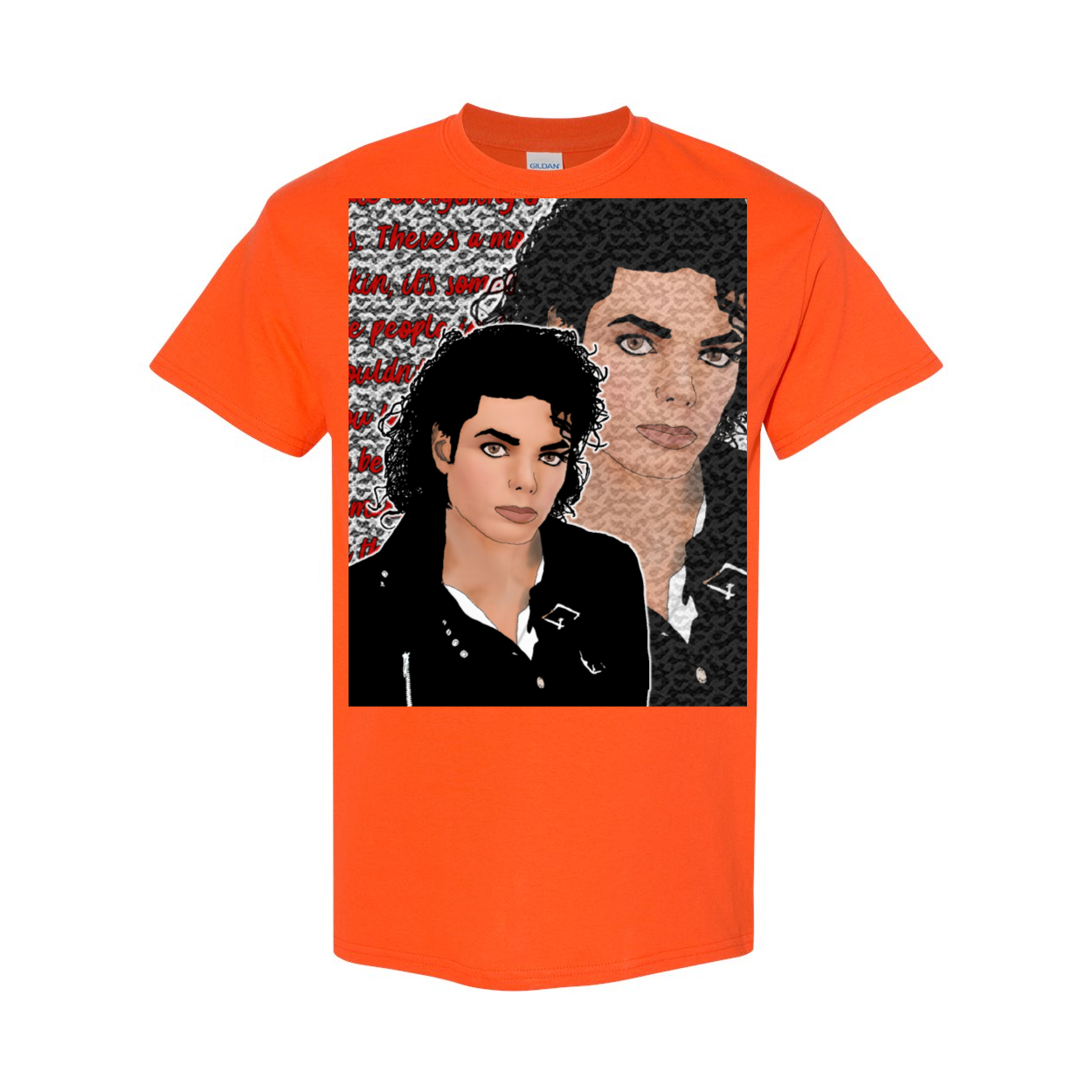Kimante Michael Jackson Heavy Cotton T-Shirt - Kimante Discounted Fashionionable clothing 