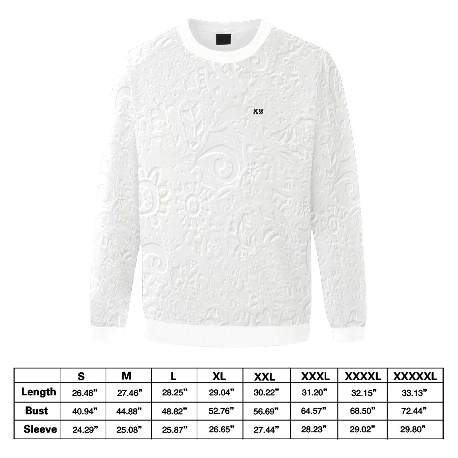 Kimante Logo Print Fuzzy Sweatshirt