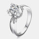 2 Carat Moissanite 925 Sterling Silver Ring