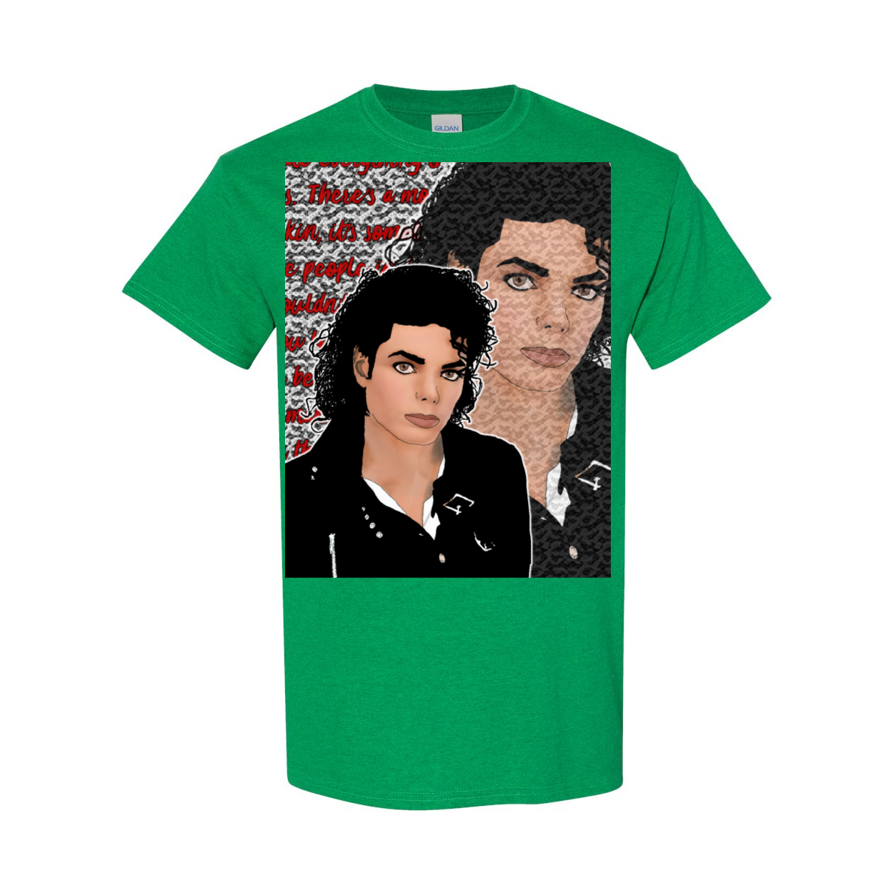 Kimante Michael Jackson Heavy Cotton T-Shirt - Kimante Discounted Fashionionable clothing 