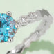 1 Carat Moissanite 6-Prong 925 Sterling Silver Ring
