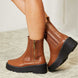 Forever Link Side Zip Platform Boots