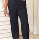 Basic Bae Full Size Soft Rayon Drawstring Waist Pants with Pockets