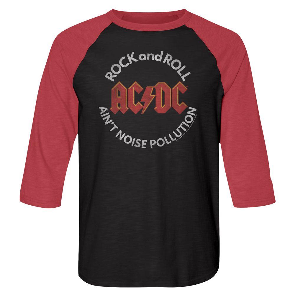 AC/DC - Noise Pollution Baseball Shirt by HYPER iCONiC.