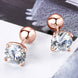 2 Carat Moissanite 925 Sterling Silver Stud Earrings