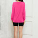 Basic Bae Full Size V-Neck Long Sleeve Top