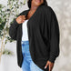 Basic Bae Full Size Ribbed Cocoon Cardigan