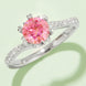 1 Carat Moissanite 925 Sterling Silver Ring