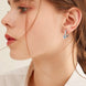 2 Carat Moissanite 925 Sterling Silver Earrings
