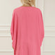V-Neck Batwing Sleeve Mini Dress