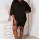 Basic Bae Full Size Soft Rayon Three-Quarter Sleeve Top and Shorts Set