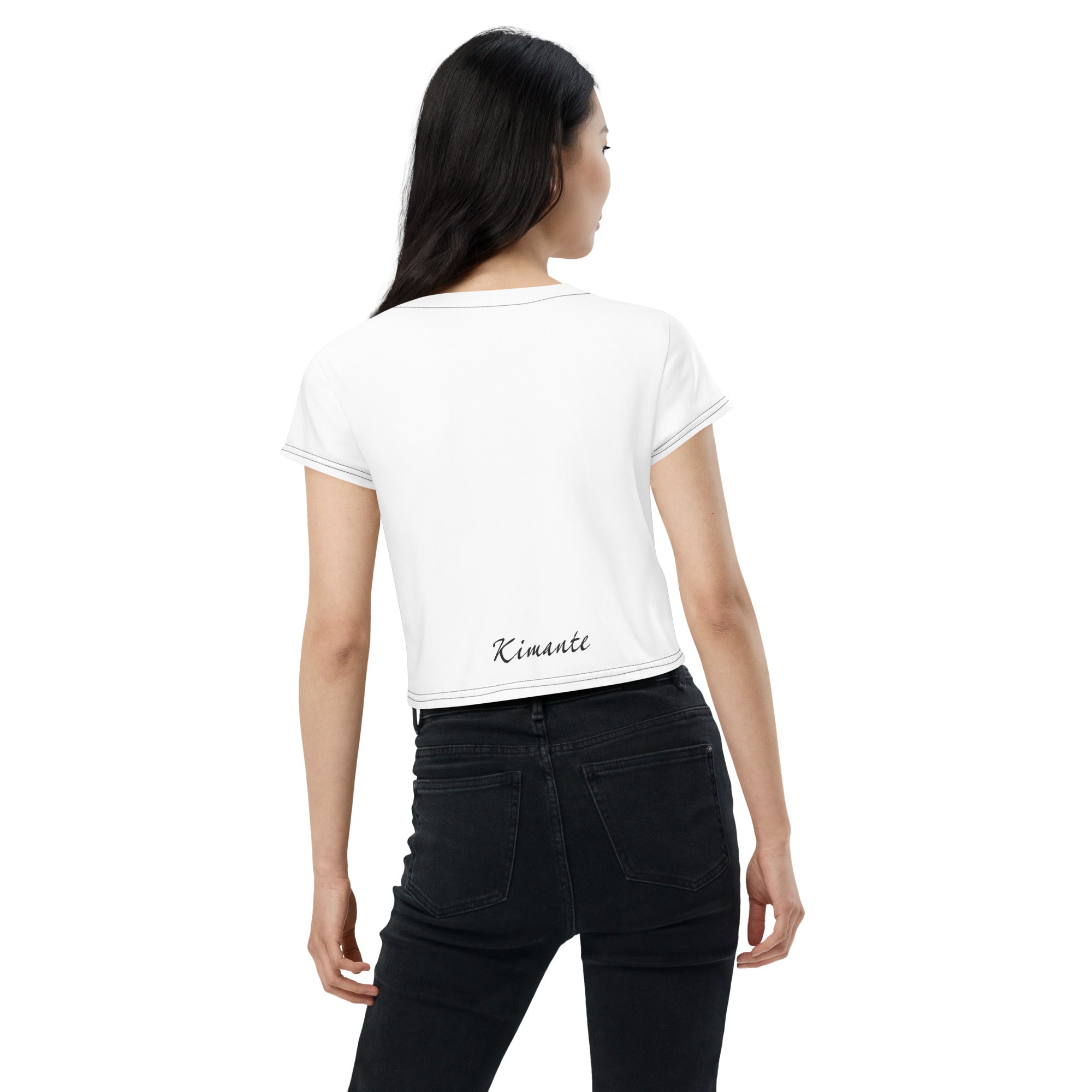 Feminine Energy Kimante Crop Tee