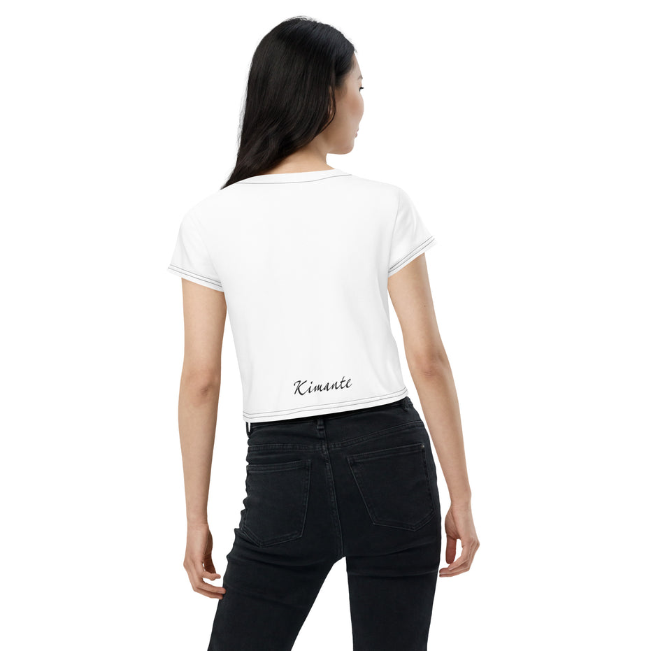 Feminine Energy Kimante Crop Tee