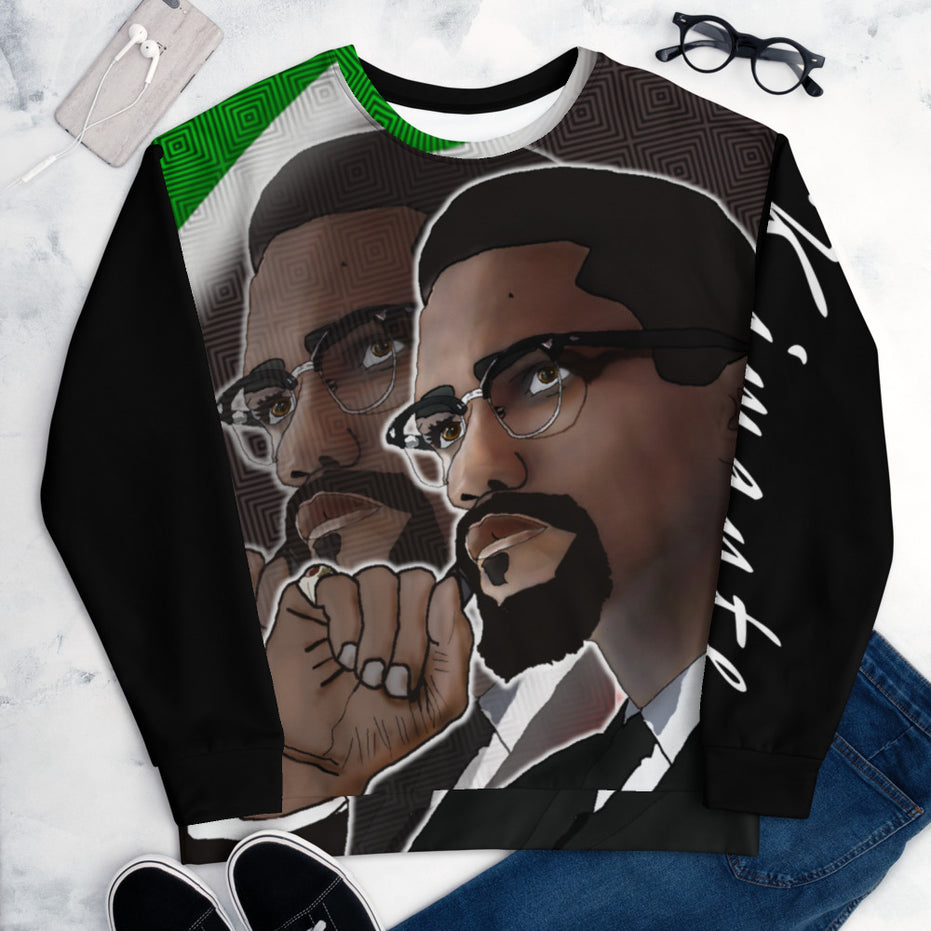 Malcolm X - Kimante Unisex Sweatshirt