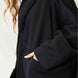 HEYSON Full Size Open Front Cardigan with Scarf Design