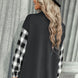Plaid Dropped Shoulder Shirt with Breast Pocket