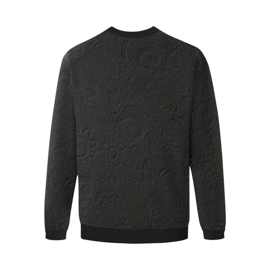 Kimante Logo Print Fuzzy Sweatshirt