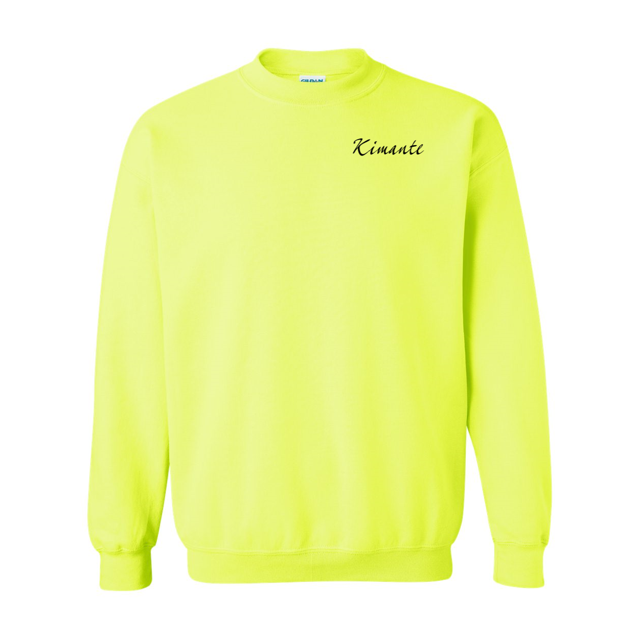 Kimante Black Logo Crewneck Sweatshirt - Kimante Discounted Fashionionable clothing 