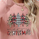 MERRY CHRISTMAS Round Neck Long Sleeve Sweatshirt