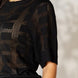 Double Take Ribbed Trim Round Neck Knit Top