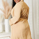 Culture Code Full Size Tied Trench Coat with Pockets
