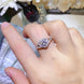 Adored 1 Carat Moissanite 925 Sterling Silver Heart Ring