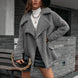 Double Take Zip-Up Collared Teddy Jacket