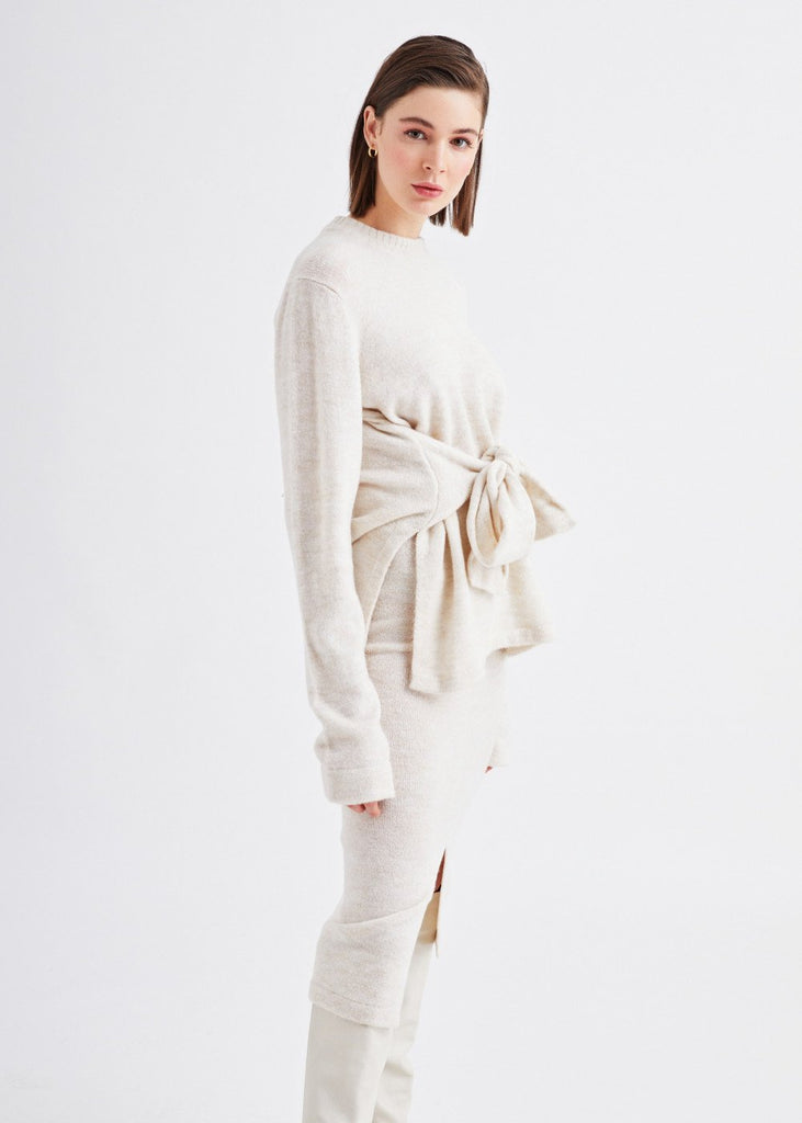 Belted Knitwear Sweater by BYNES NEW YORK | Apparel & Accessories