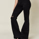 Judy Blue Full Size High Waist Distressed Flare Jeans