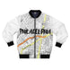 Philadelphia Kimante White AOP Bomber Jacket