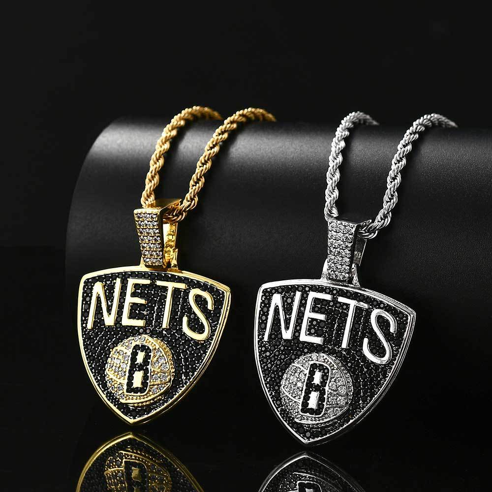 Bling Proud X NBA Brooklyn Nets Pendant by Bling Proud | Urban Jewelry Online Store