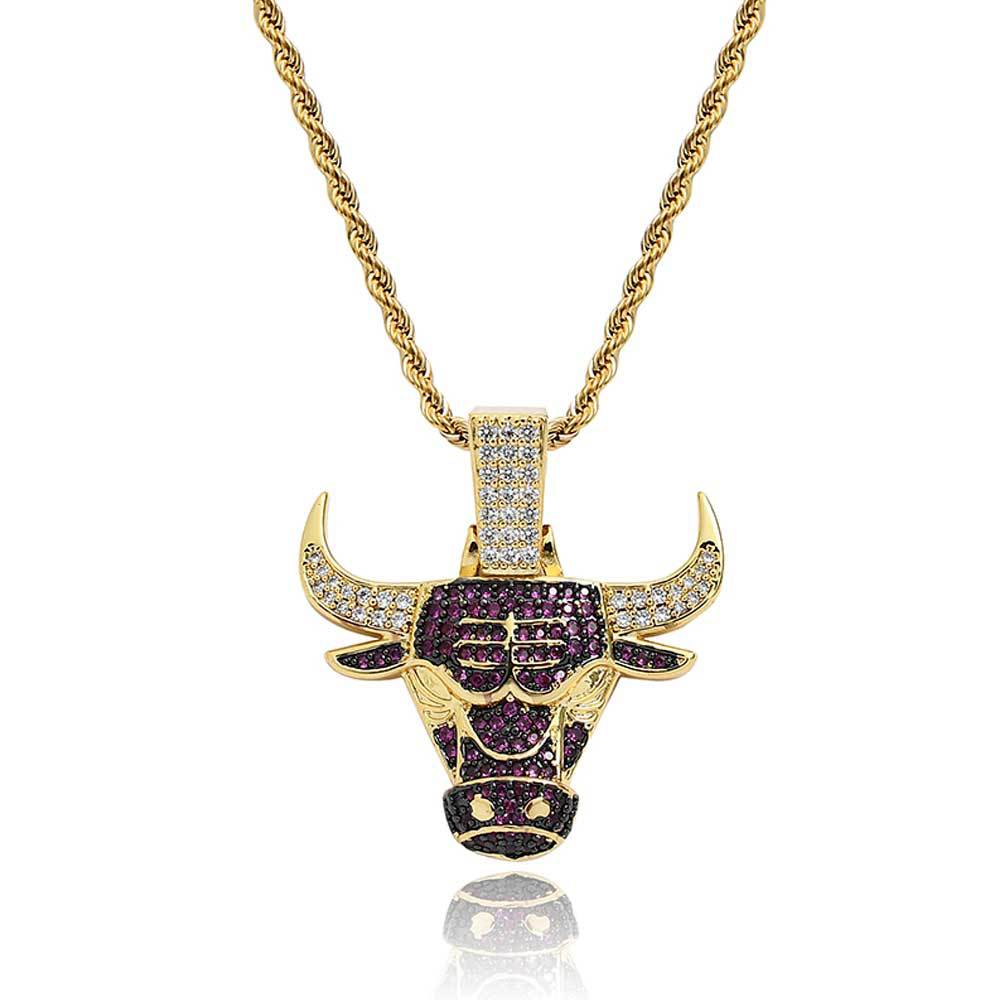 Bling Proud X NBA Chicago Bulls Pendant by Bling Proud | Urban Jewelry Online Store