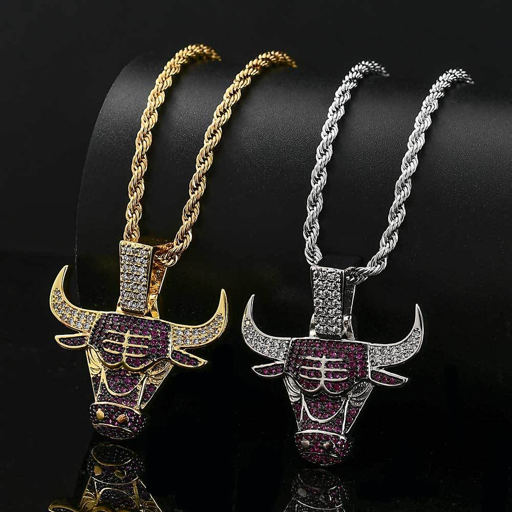 Bling Proud X NBA Chicago Bulls Pendant by Bling Proud | Urban Jewelry Online Store