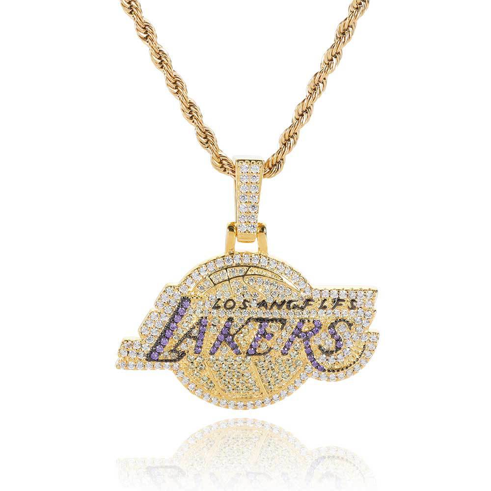 Bling Proud X NBA Los Angeles Lakers Pendant by Bling Proud | Urban Jewelry Online Store