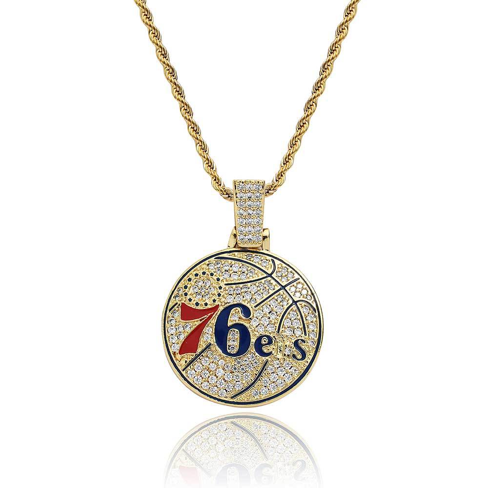 Bling Proud X NBA Philadelphia 76ers Pendant by Bling Proud | Urban Jewelry Online Store