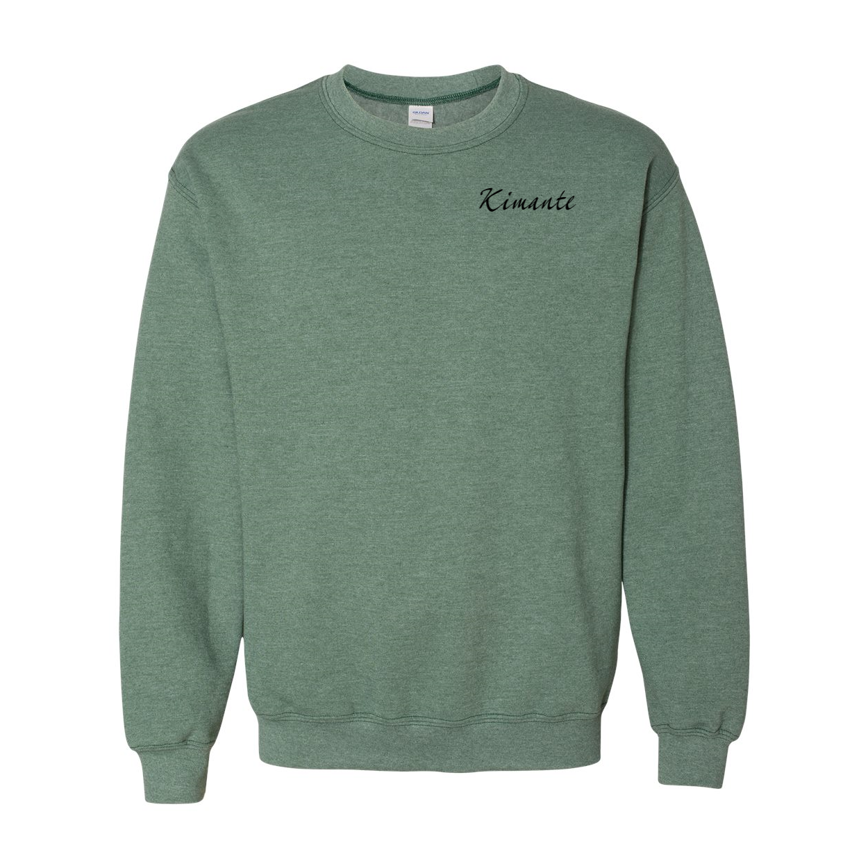 Kimante Black Logo Crewneck Sweatshirt - Kimante Discounted Fashionionable clothing 