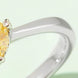 1 Carat Moissanite 925 Sterling Silver Solitaire Ring