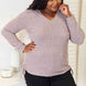 Double Take Drawstring Ribbed Long Sleeve T-Shirt