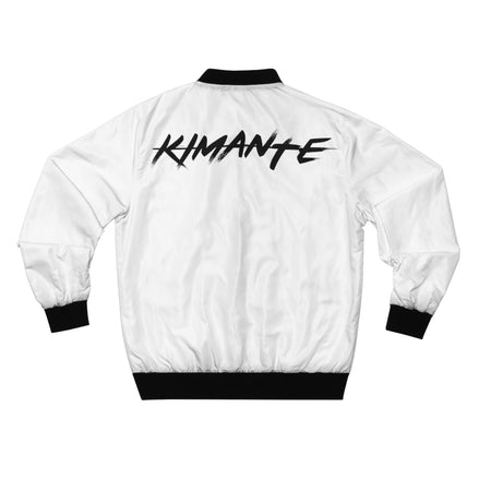 Cleveland Kimante White AOP Bomber Jacket
