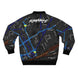 Detroit Kimante All Black AOP Bomber Jacket
