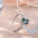 1 Carat Moissanite 925 Sterling Silver Ring