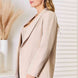 Double Take Shawl Collar Long Sleeve Blazer