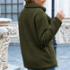 Full Size Lapel Collar Sherpa Coat