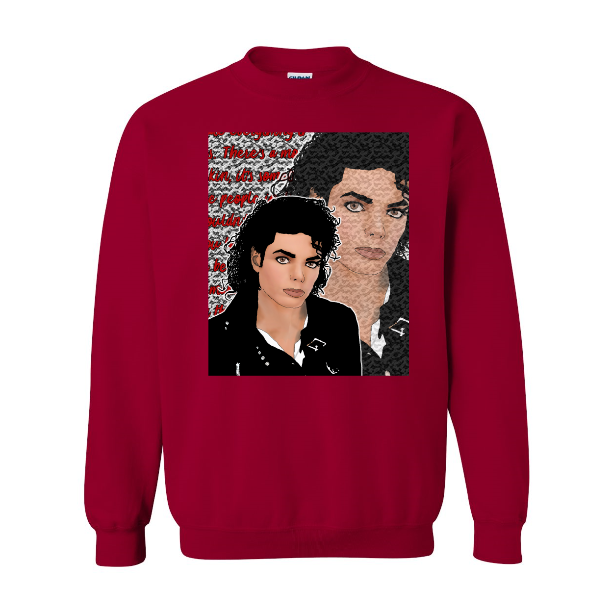 Kimante Michael Jackson Crewneck Sweatshirt - Kimante Discounted Fashionionable clothing 