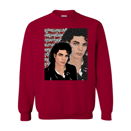 Kimante Michael Jackson Crewneck Sweatshirt - Kimante Discounted Fashionionable clothing 