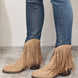 Legend Women's Fringe Cowboy Western Ankle Boots
