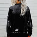 Distressed Raw Hem Denim Jacket