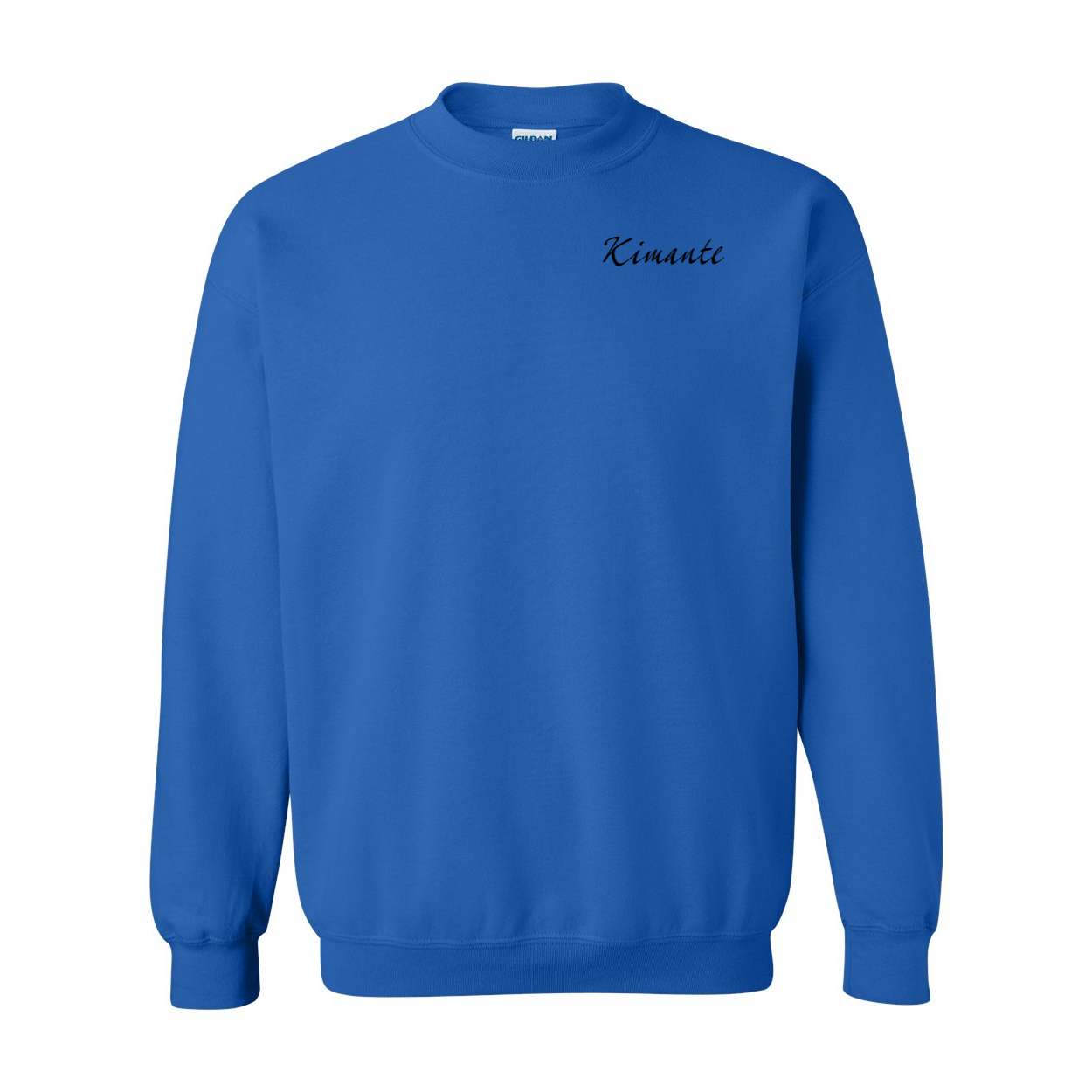 Kimante Black Logo Crewneck Sweatshirt - Kimante Discounted Fashionionable clothing 